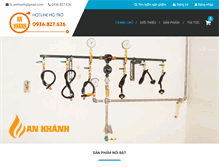 Tablet Screenshot of hethongga.com